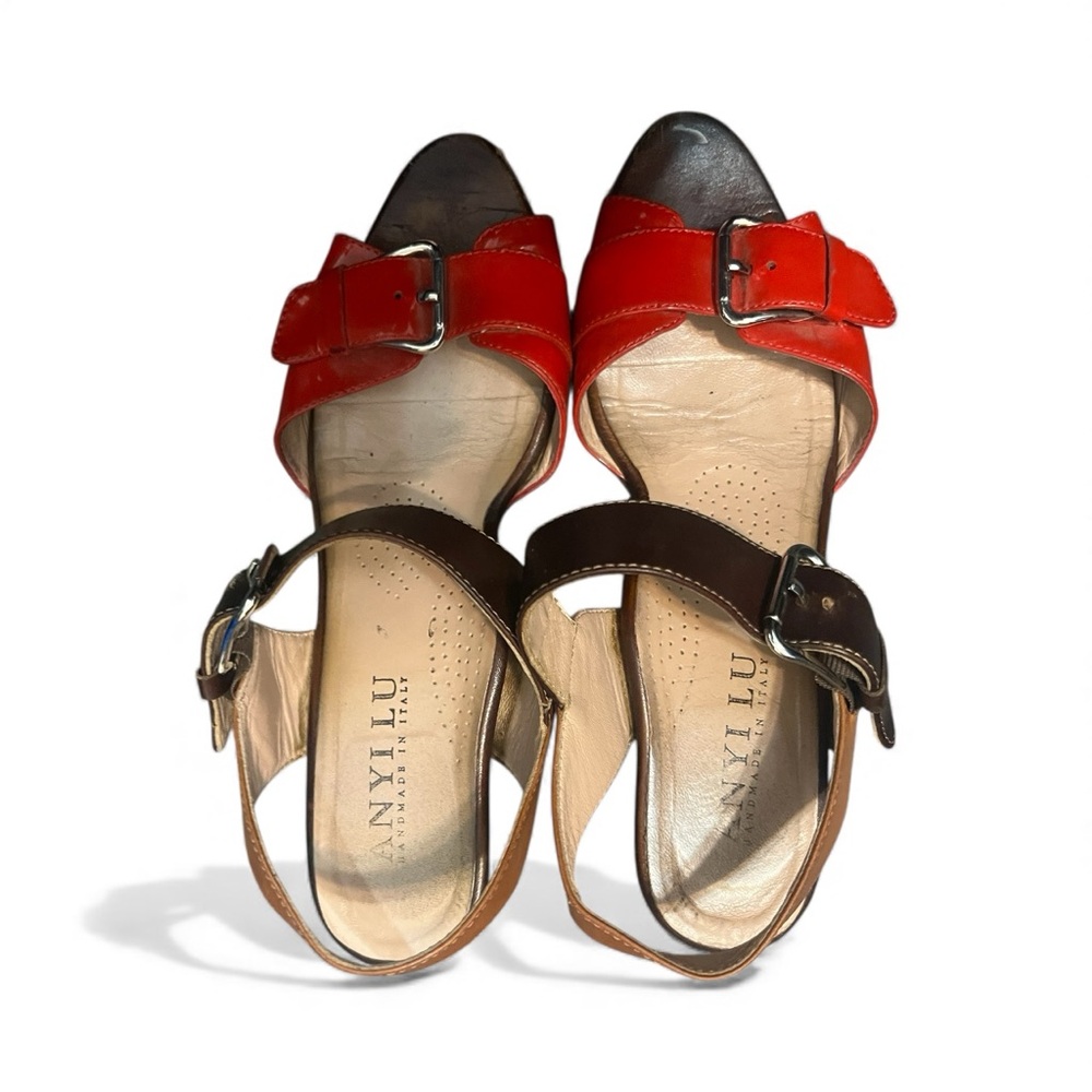 Anyi Lu "Couture Comfort Color Wedges